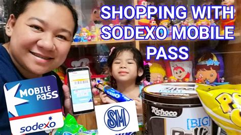 SHOPPING WITH SODEXO MOBILE PASS AT SM.